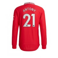 Manchester United Antony #21 Hjemmebanetrøje 2022-23 Langærmet